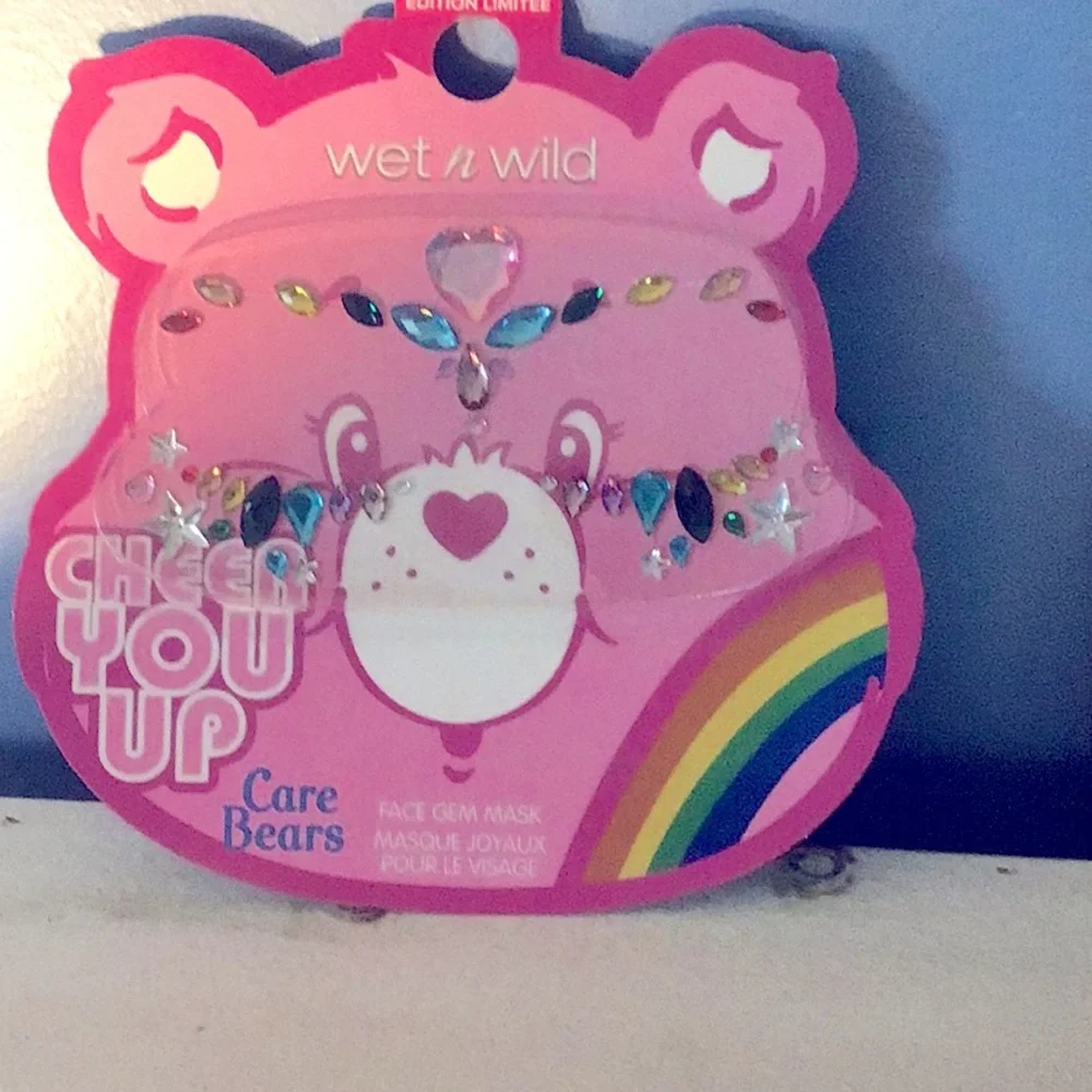 Wet n Wild Care Bears Cheer You Up Face Gem Mask jewels new in box